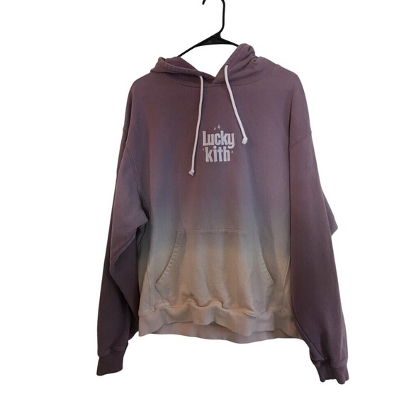 Lucky Charms Kith Hoodie Women's Size Large Purple Sweatshirt - Picture 1 of 14